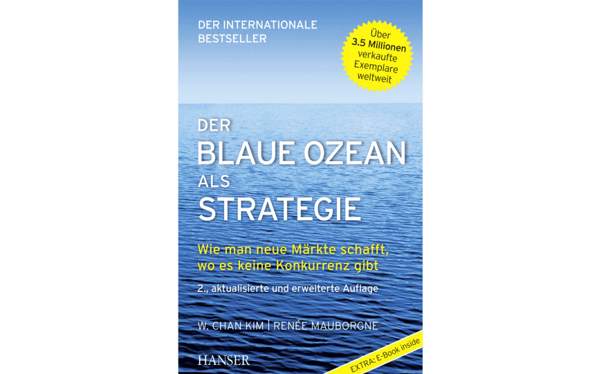 Beispiel Ideation: Buchcover: Blue Ocean Strategy